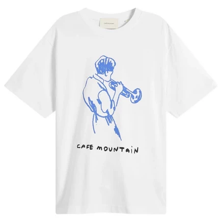 Футболка Café Mountain Jazz из натуральной кожи