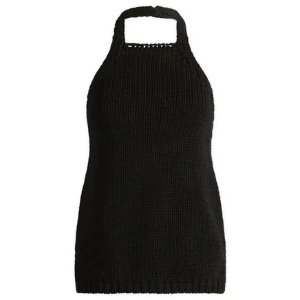 Женский вязаный топ RHE Chunky Knit, черный