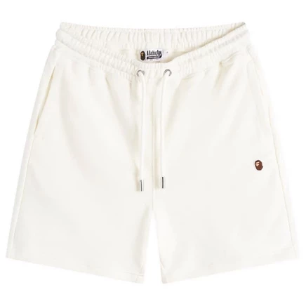 Мужские спортивные шорты A Bathing Ape One Point, белые