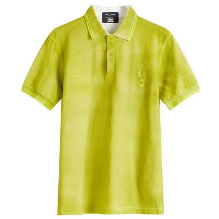 Мужское теннисное поло Fred Perry x Craig Green, зеленое