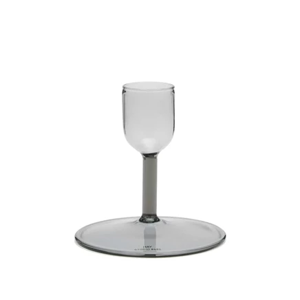 Подсвечник HAY Tiny Candleholder Straight, серый