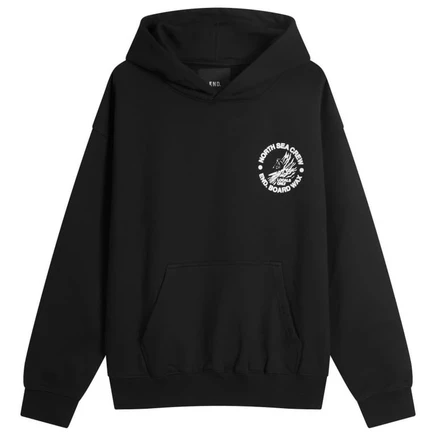 Мужское худи End Coastal Board Wax, черное
