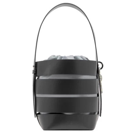 Мужская сумка F/CE Tech Leather Cage Bucket, серая