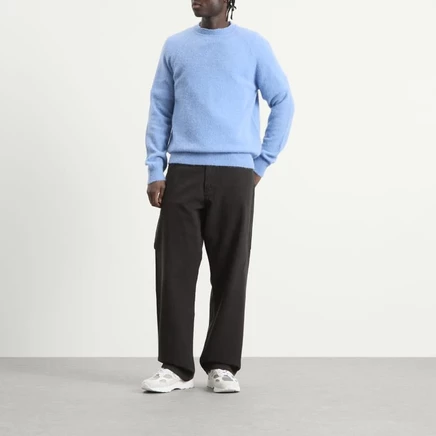 Norse Projects Skogafoss Baby Alpaca Jumper bel air blue