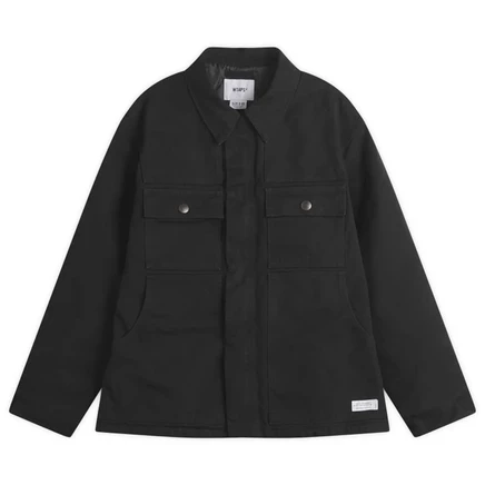 Рабочая куртка из хлопчатобумажного полотна WTAPS black