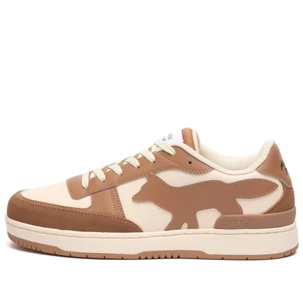 Кроссовки Maison Kitsune Chiru latte & sepia
