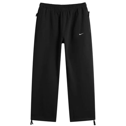 Флисовые брюки Nike Swoosh black & white