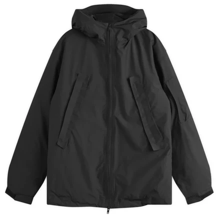 Мужская стеганая куртка Y-3 GORE-TEX с капюшоном, черная