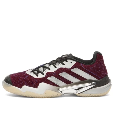 Кроссовки Adidas x Brain Dead Barricade 13, серо-черные