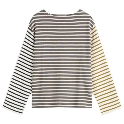 Женский лонгслив Beams Boy Basque, многоцветный