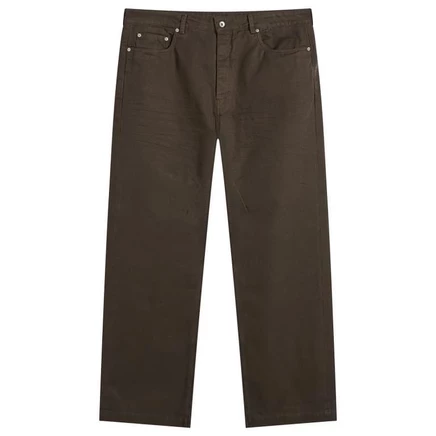 Мужские джинсы Rick Owens DRKSHDW Geth, темно-пепельные