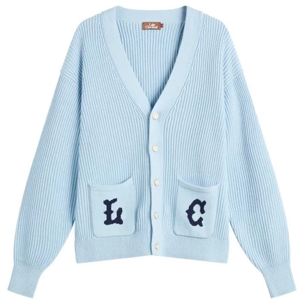 Мужской кардиган Late Checkout LC, голубой
