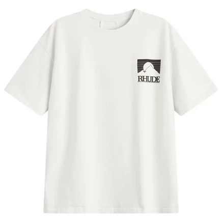 Футболка Rhude Moonlight Pack vintage white/ black