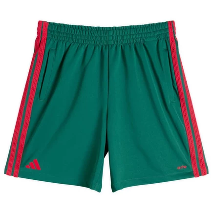Мужские шорты Adidas x Arte 3-Stripe, зелёные