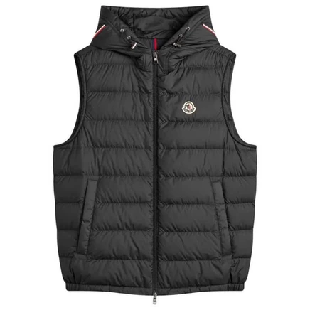 Мужская жилетка Moncler Marseillan Airsoft, черная