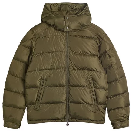 Мужской пуховик Moncler Maya New, зеленый