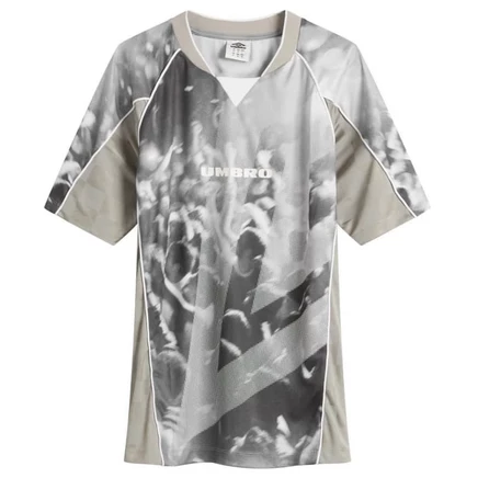 Мужская футболка Umbro Panelled Raglan, светло‑серая