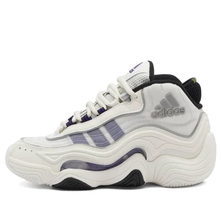Мужские кроссовки Adidas Crazy 98, бело-фиолетовые
