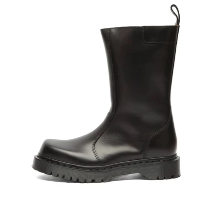 Мужские ботинки Dr Martens Rejena Mid, кожа Old Harness, черные