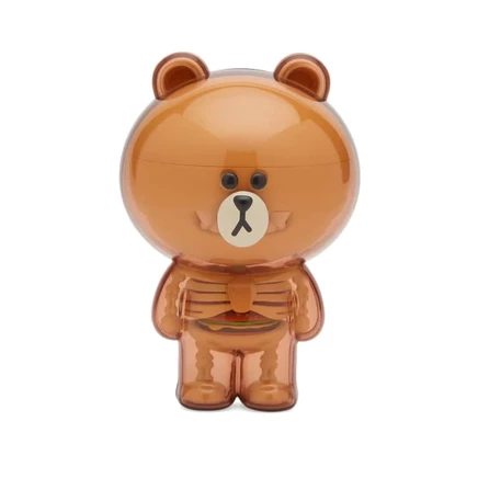 Фигурка Mighty Jaxx Funny Anatomy (Brown), 15 см, коричневый