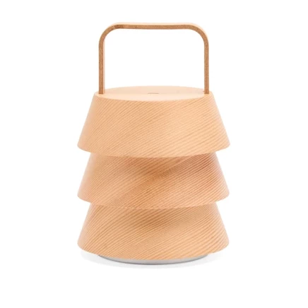 Настольная лампа Ferm Living Luver портативная, натуральная