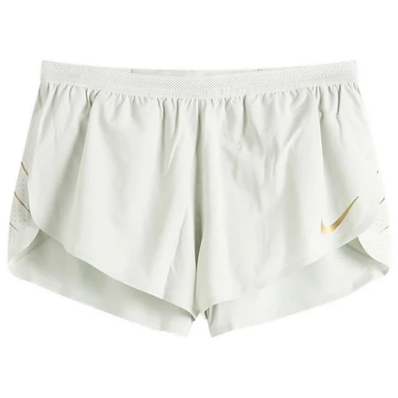 Мужские шорты Nike Aeroswift Jakob 2″, серебристо-золотые