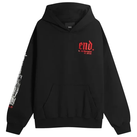Мужское худи END. City Series 2.0 Milan, черное