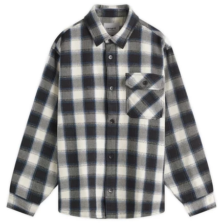 Мужская рубашка Carhartt WIP Witten, бежевая в клетку