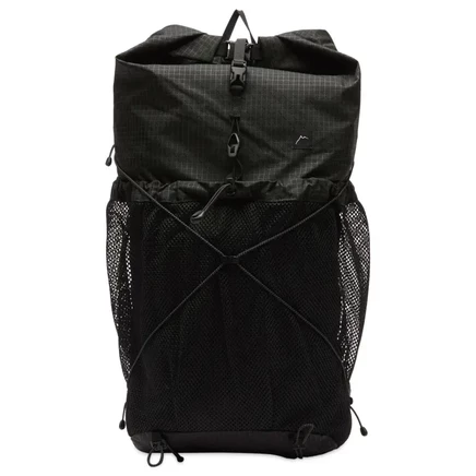 Рюкзак CAYL Gaya Rolltop Mesh, чёрный в клетку