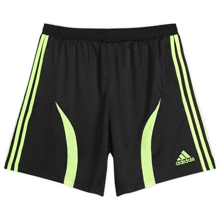 Мужские шорты Adidas Teamgeist, черные/сигнально-зеленые