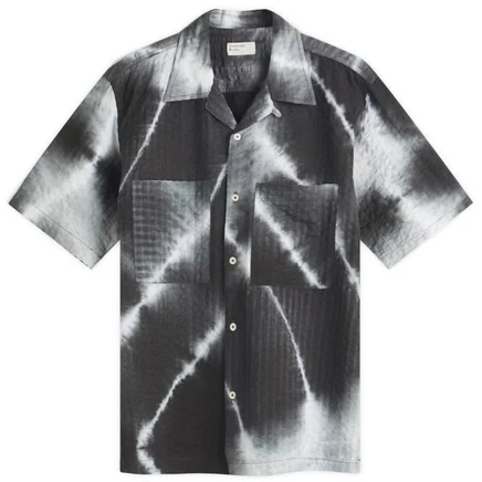 Лагерная рубашка в полоску Universal Works Tie Dye
