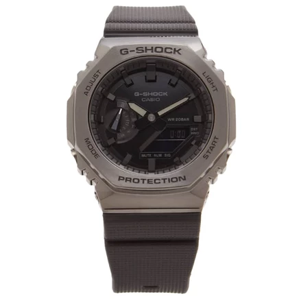 Часы серии G-Shock GM-2100BB-1AER с металлическим покрытием black