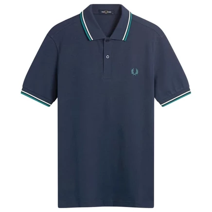 Мужская футболка-поло fred perry twin tipped