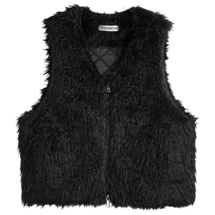 Мужской жилет Cole Buxton Mohair, черный
