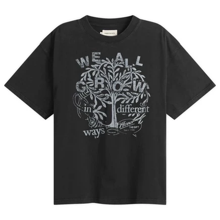 Мужская футболка Honor the Gift We All Grow, черная