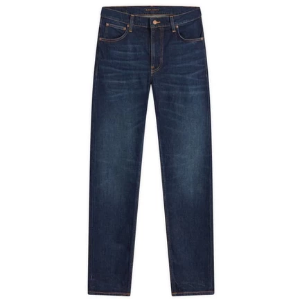 Мужские джинсы Nudie Jeans Co Lean Dean, темно-синие