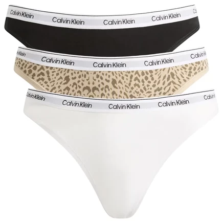 Женские стринги Calvin Klein Icon, 3 шт., разные цвета