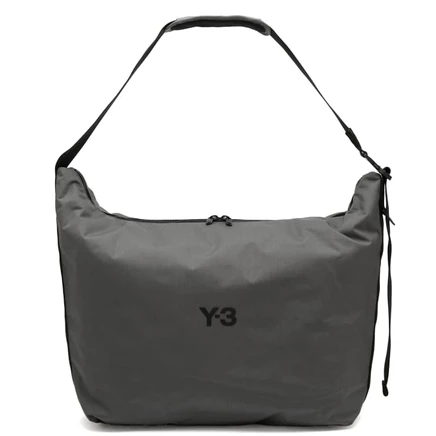 Мужская сумка через плечо Y-3 Cordura из нейлона, гранитная