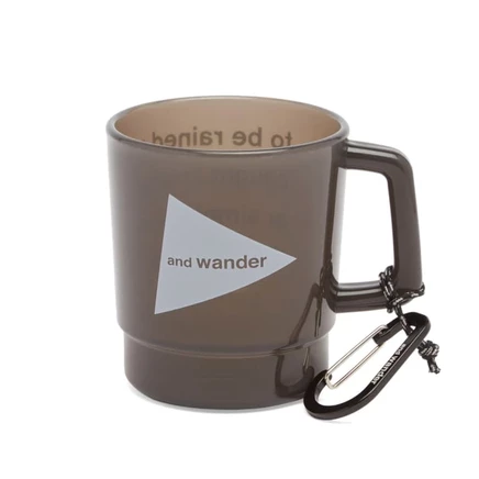 Кружка and wander 340 мл, черная