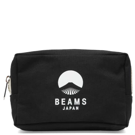 Мужской несессер BEAMS JAPAN большой, черный