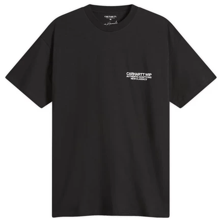 Мужская футболка Carhartt WIP x Sean Hamilton 03, черная