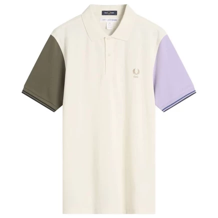 Мужское поло Comme des Garçons Shirt x Fred Perry, многоцветное