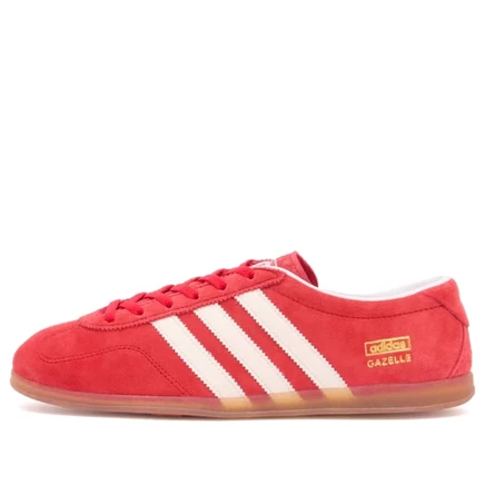 Женские кеды Adidas Gazelle Lo Pro, красно-белые