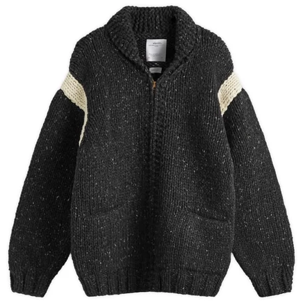 Кардиган ручной вязки Visvim Cowichan