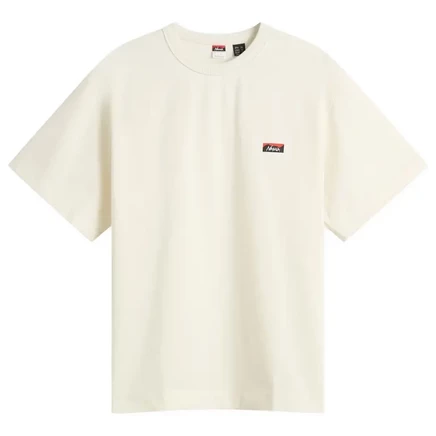 Мужская футболка NANGA Eco Hybrid Box Logo, белая