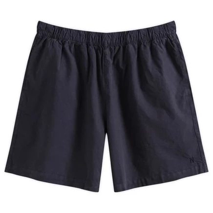 Скандинавские проекты на хлопчатобумажных шортах Tencel dark navy