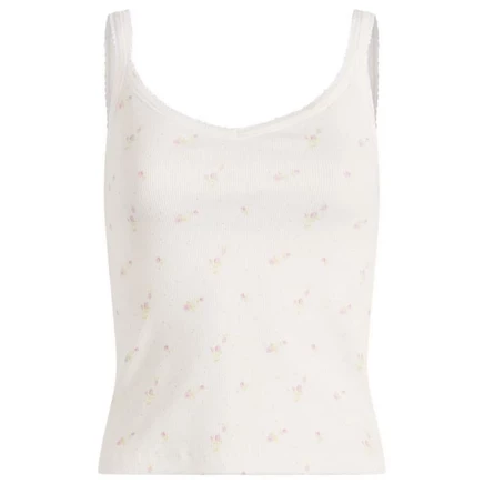 Женский топ Fruity Booty Ditsy Floral, белый