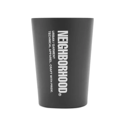 Термокружка дорожная Neighborhood Logo Tumbler из нержавеющей стали, черная