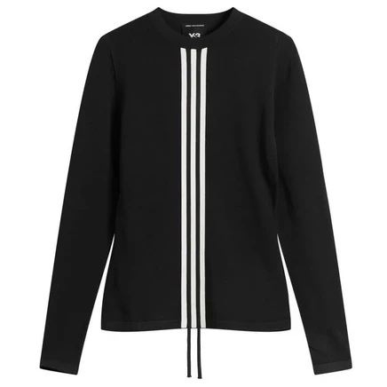 Женский топ Y-3 Fitted Cinch, черный