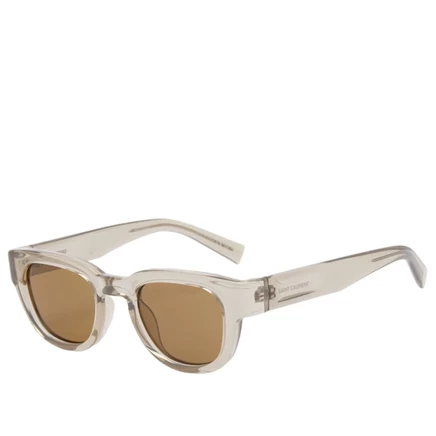 Мужские солнцезащитные очки Saint Laurent SL 675, бежево-коричневые